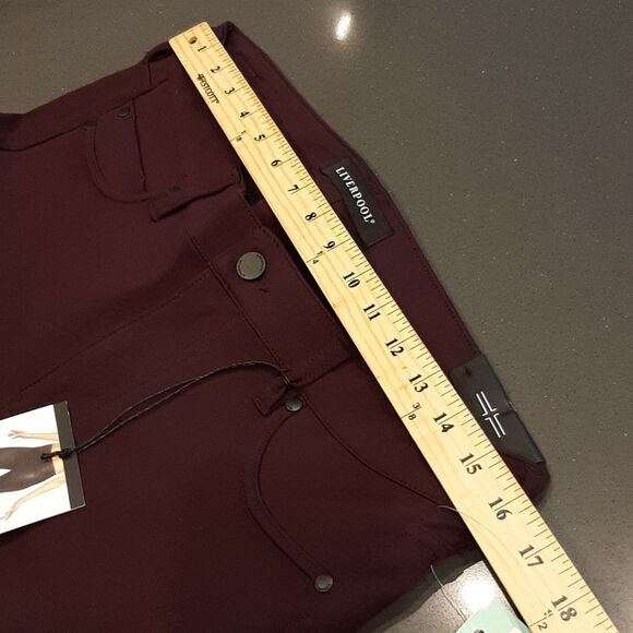 Liverpool Jacqueline Dark Purple Legging Skinny Pants - Picture 10 of 13